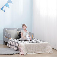 LETTO PER BAMBINI 3-6 ANNI CON STELLE E LUNA 143 X 76 X H49 CM