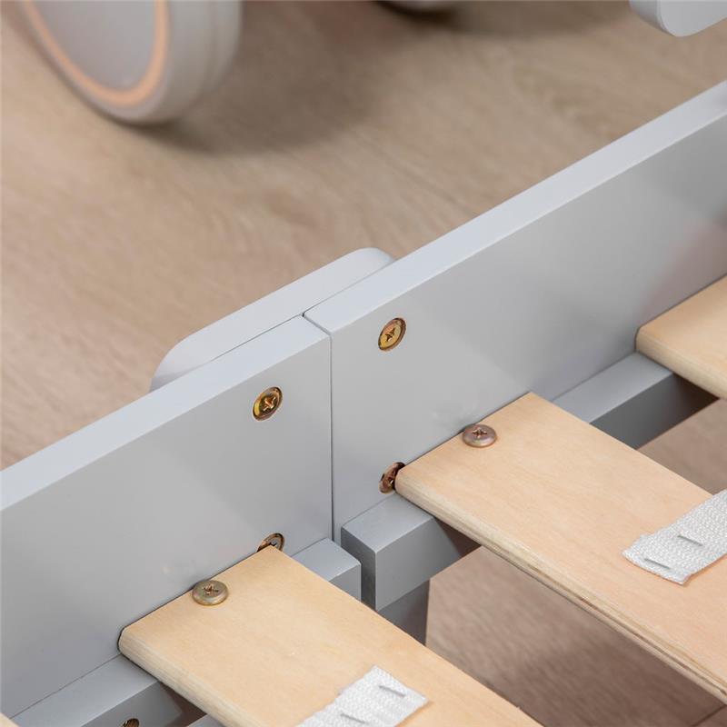 LETTO PER BAMBINI 3-6 ANNI CON STELLE E LUNA 143 X 76 X H49 CM