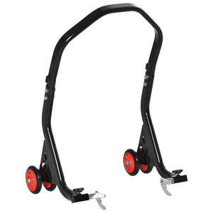 CAVALLETTO ALZAMOTO POSTERIORE UNIVERSALE E REGOLABILE FINO 200KG NERO