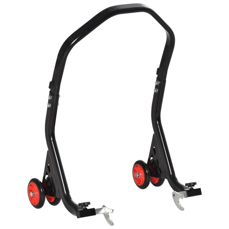 CAVALLETTO ALZAMOTO POSTERIORE UNIVERSALE E REGOLABILE FINO 200KG NERO