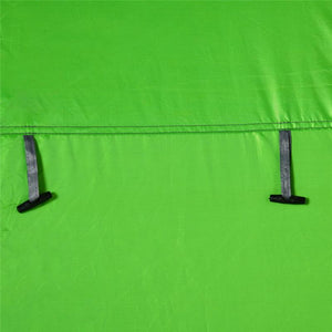 TENDA DOCCIA DA CAMPEGGIO CON PORTA A CERNIERA 126 X 124 X 189 CM VERDE