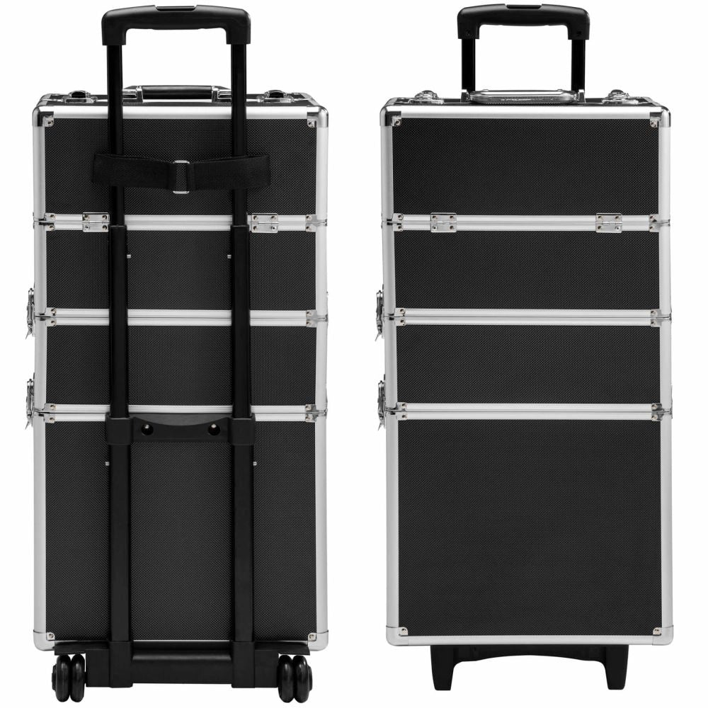 Trolley porta trucchi nero a 3 ripiani 2008230