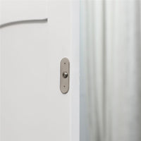 ARMADIETTO BAGNO CON SCAFFALE A 3 LIVELLI 1 CASSETTO E 1 MOBILETTO 34X30X163CM