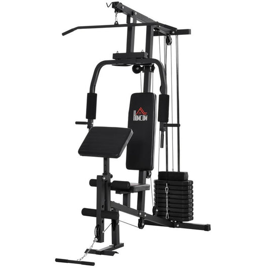 STAZIONE FITNESS ALLENAMENTO A CASA E PROFESSIONALE IN ACCIAIO148X108X207 CM