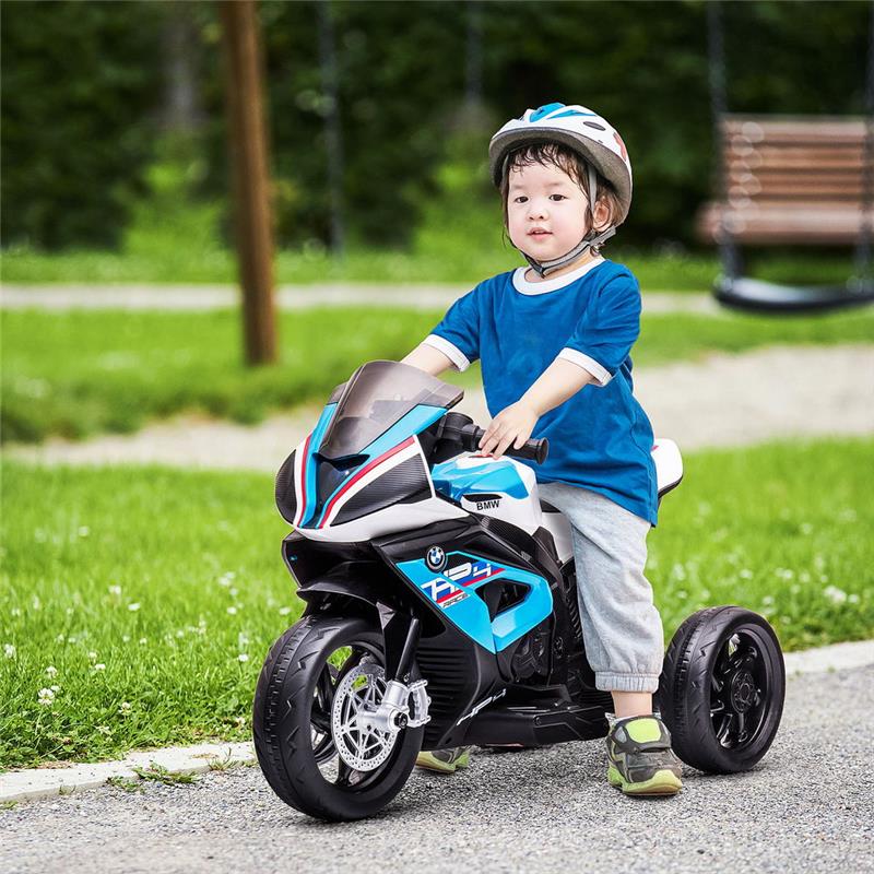 MOTO ELETTRICA BMW HP4 PER BAMBINI 18-60 MESI BLU