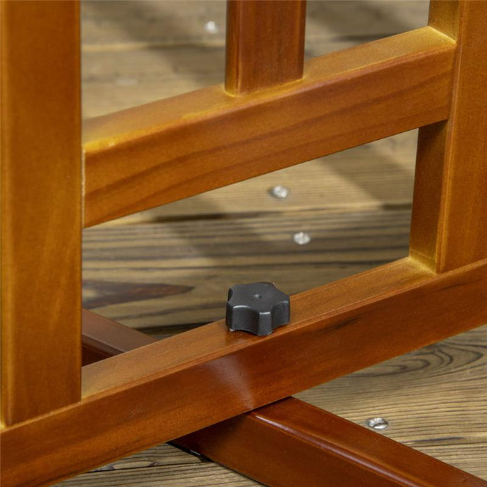 CANCELLINO PER CANI PIEGHEVOLE A 3 PANNELLI CON PIEDINI ANTISCIVOLO PER CORRIDOI, SCALE E STANZE, IN LEGNO DI PINO, 181X35X76 CM, MARRONE SCURO