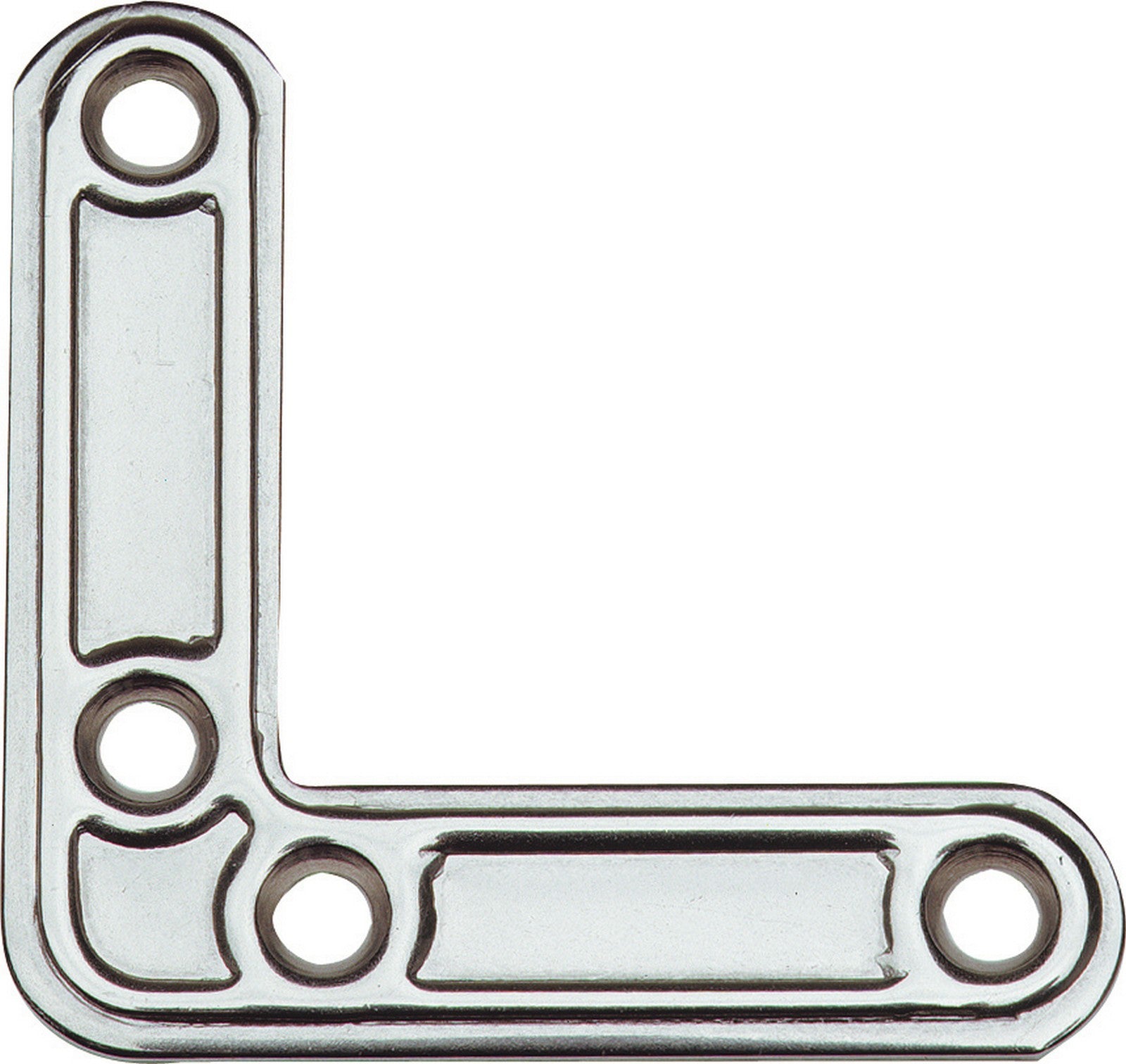 piastra l inox di rinforzo art.153 40x40 mm cod:ferx.11508