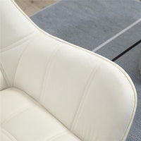 POLTRONA IN LEGNO ED EFFETTO VELLUTO 68.5 X 61 X 72.5 CM CREMA