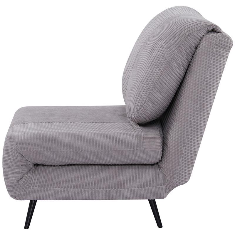 POLTRONA LETTO 2 IN 1 SINGOLA CON SCHIENALE REGOLABILE SU 3 LIVELLI