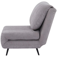 POLTRONA LETTO 2 IN 1 SINGOLA CON SCHIENALE REGOLABILE SU 3 LIVELLI