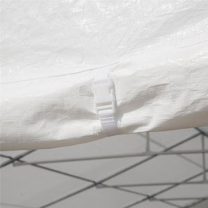 GAZEBO DA GIARDINO CON PARETI RIMOVIBILI E FINESTRE 10 X 6 M