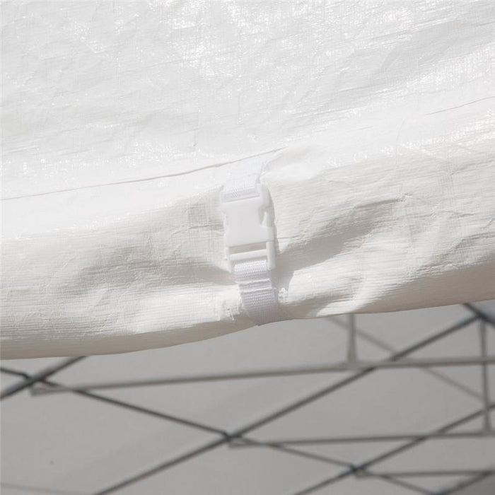 GAZEBO DA GIARDINO CON PARETI RIMOVIBILI E FINESTRE 10 X 6 M