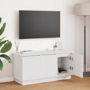 Mobile TV Bianco 100x38x49 cm Legno Ingegnerizzato