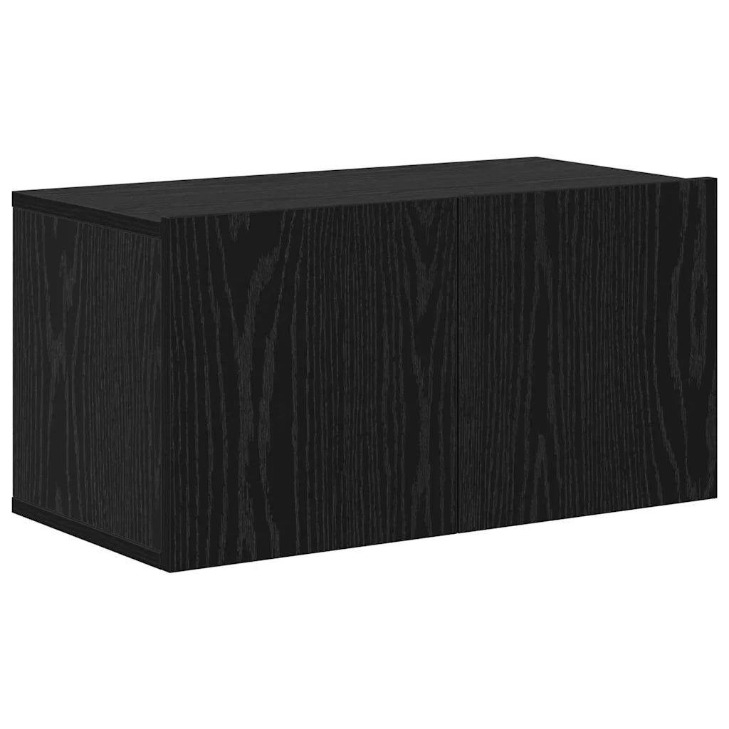 Set mobile TV 6 pcs Rovere Nero Legno multistrato
