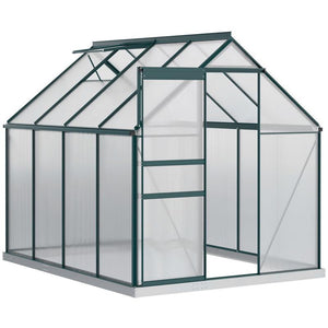 SERRA IN POLICARBONATO METALLO E ALLUMINIO ANTI-UV E ANTIVENTO 190X253X199CM