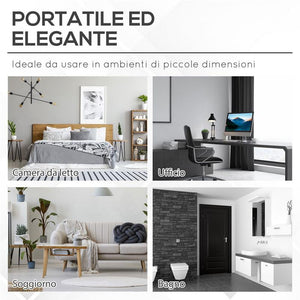 PURIFICATORE D'ARIA CON FILTRO HEPA CARBONE ATTIVO E 3 VELOCITÀ REGOLABILI BIANCO