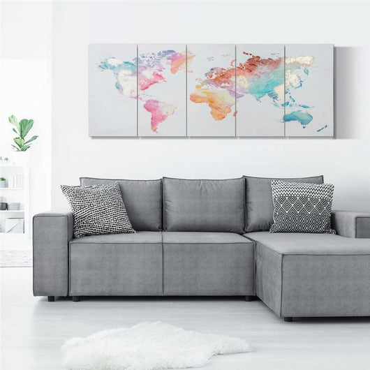 STAMPA SU TELA IN LEGNO DI PINO 200X80 CM