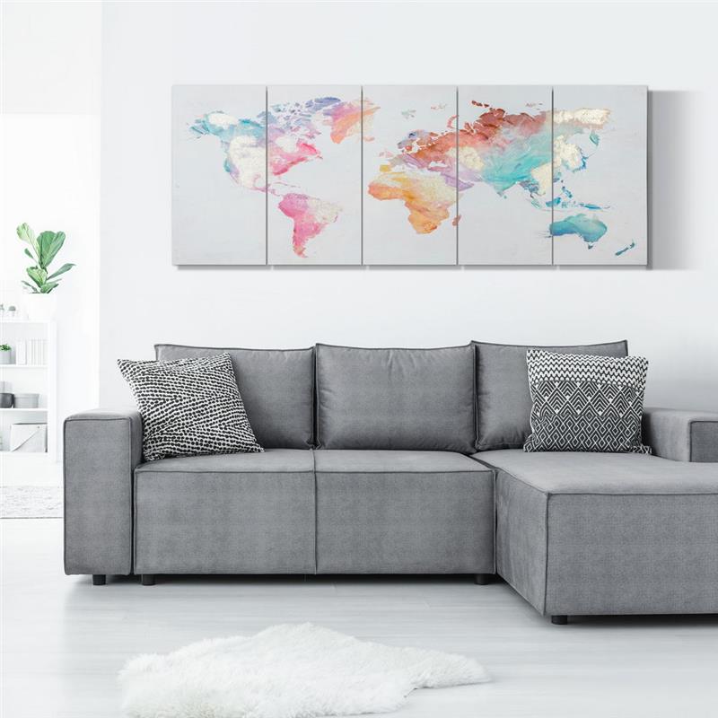 STAMPA SU TELA IN LEGNO DI PINO 200X80 CM