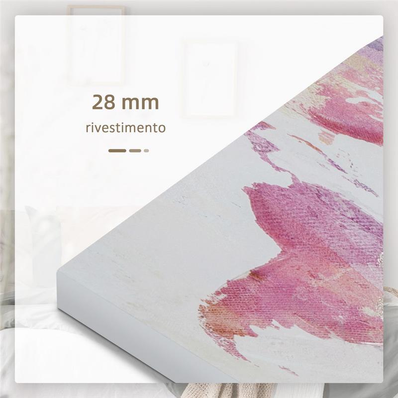 STAMPA SU TELA IN LEGNO DI PINO 200X80 CM