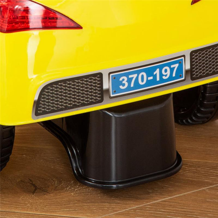 MACCHINA GIOCATTOLO CAVALCABILE PER BAMBINI ETÀ 18-36 MESI GIALLA