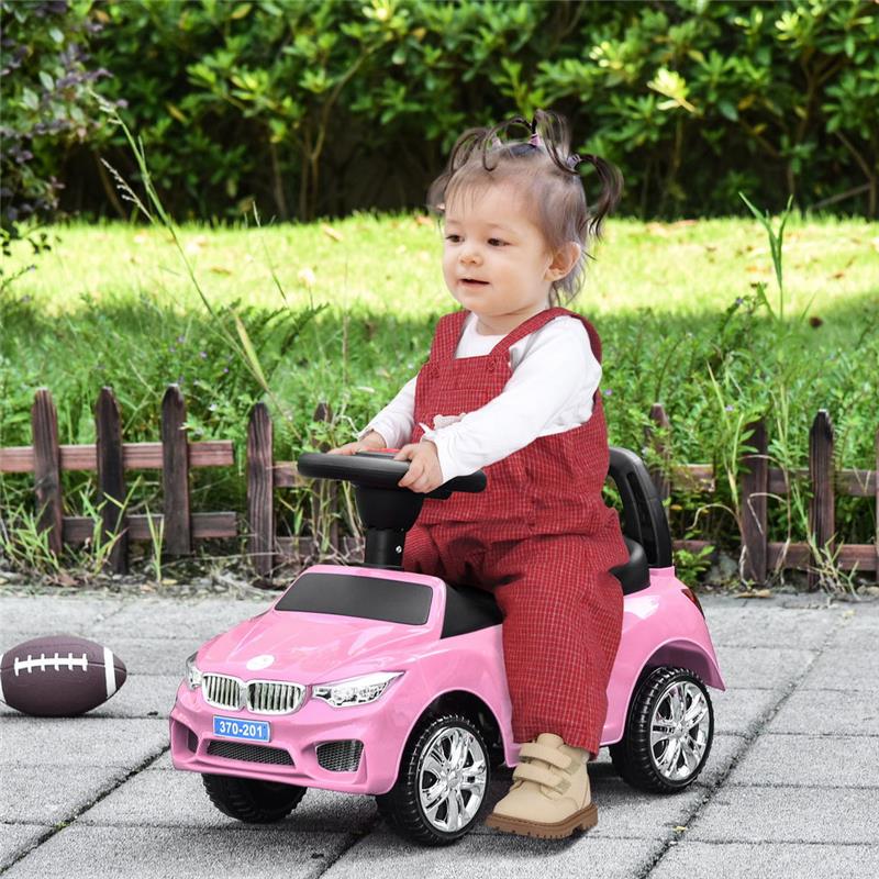 MACCHINA PER BAMBINI CAVALCABILE ETÀ 18-36 MESI ROSA