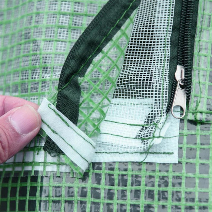 SERRA IN ACCIAIO CON RIVESTIMENTO IN PE PORTE AVVOLGIBILI 180X140X80CM