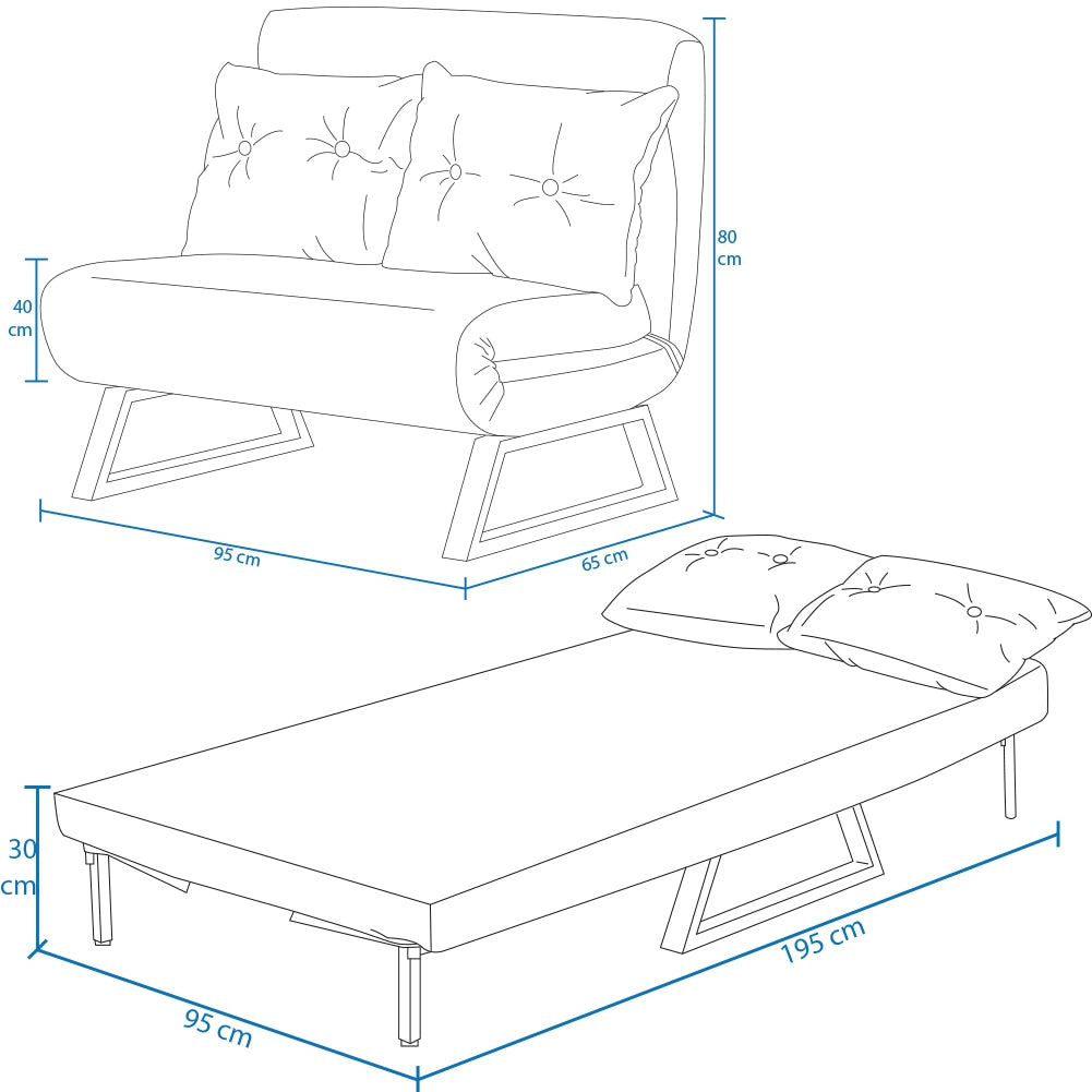 Poltrona Letto Reclinabile 2 Posti Chaise Lounge in Velluto Convertibile Marrone