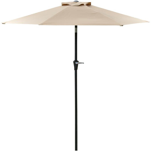 OMBRELLONE DA GIARDINO INCLINABILE 2.3X2M CON APERTURA A MANOVELLA E 6 STECCHE, CACHI