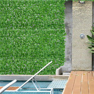 ROTOLO DI SIEPE ARTIFICIALE PER BALCONE E GIARDINO IN PE VERDE 300X150CM
