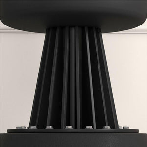 SACCO DA BOXE DA TERRA AUTOPORTANTE CON BERSAGLIO REGOLABILE, BASE RIEMPIBILE E VENTOSE, NERO