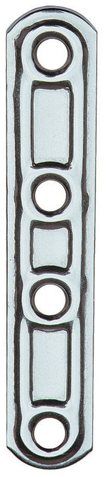 lastrina inox diritta a 4 fori art. 163in lunghezza mm. 60 cod:ferx.11516