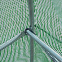 SERRA DA GIARDINO TUBI D’ACCIAIO VERDE, 8×3×2 M