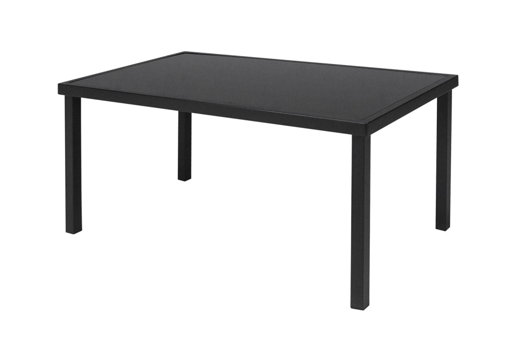 Set salotto da giardino in textilene nero, salotto da esterno - Capri - ST10CA