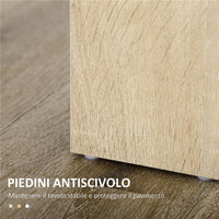 TAVOLO DA PRANZO MODERNO IN LEGNO PER 4-6 PERSONE, 120X69X75CM, COLORE NERO E LEGNO