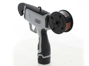 Legatrice elettronica Volpi KV5 con 2 bobine da 90mt 2 batterie 14,4V 2 Ah e carica