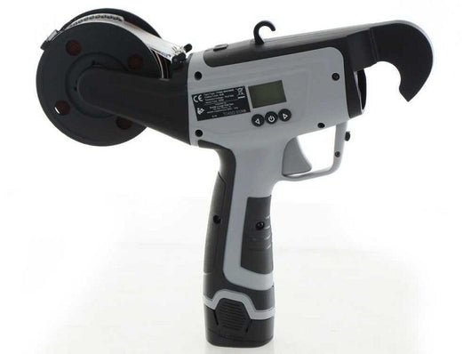 Legatrice elettronica Volpi KV5 con 2 bobine da 90mt 2 batterie 14,4V 2 Ah e carica