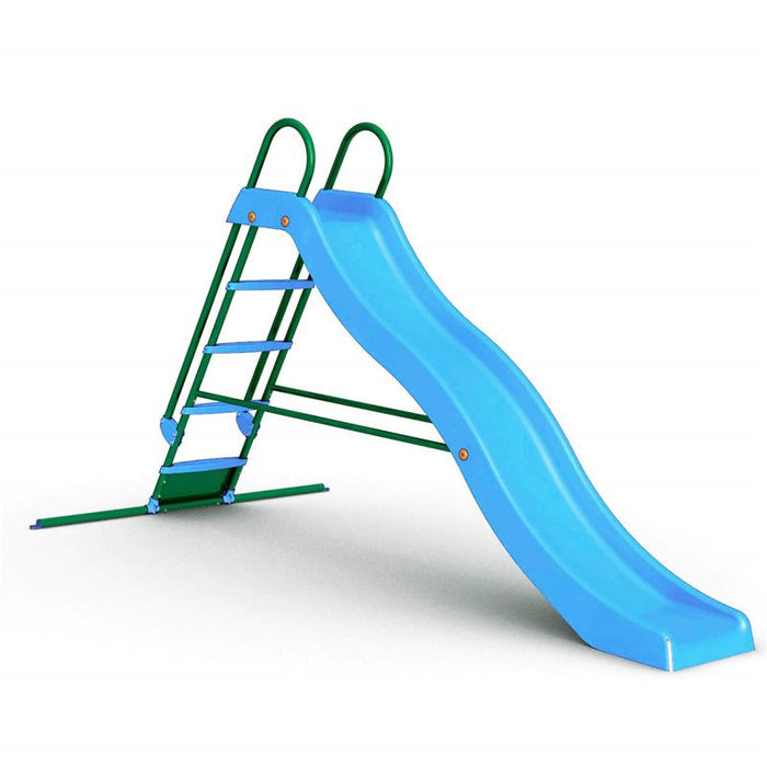 SCIVOLO ONDA VERDE E AZZURRO 285 X 150 X H168 CM