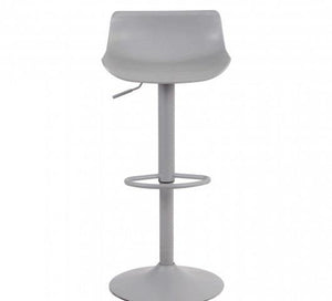 SGABELLO MERANO IN COLORE GRIGIO 43 X 44 X H75/96 CM