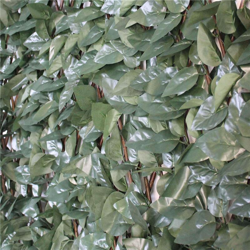 SIEPE SINTETICA PESCA ESTENSIBILE 100 X 200 CM IN COLORE VERDE