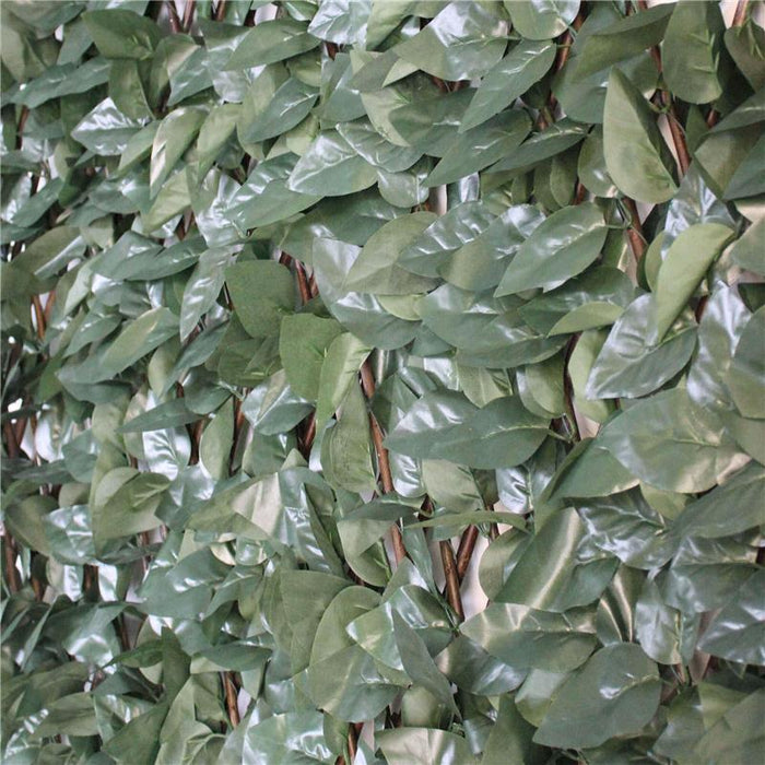 SIEPE SINTETICA PESCA ESTENSIBILE 100 X 200 CM IN COLORE VERDE