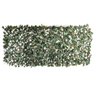 SIEPE SINTETICA ACERO ESTENSIBILE 100 X 200 CM