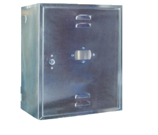 ARMADIETTO PER CONTATORI GAS IN LAMIERA ZINCATA 70 X 40 X 25 CM