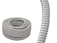 GUAINA VINILICA FLESSIBILE GRIGIA PER ESTERNO D16 ROTOLO DA 10 MT