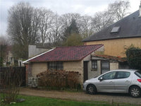 LASTRE A TEGOLE ONDUVILLA ROSSO SFUMATO 107 X 40 CM H 4 CM