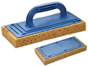 FRATTAZZO IN PLASTICA PER LAVAGGIO PIASTRELLE CON SPUGNA 32 X 16 X H4 CM