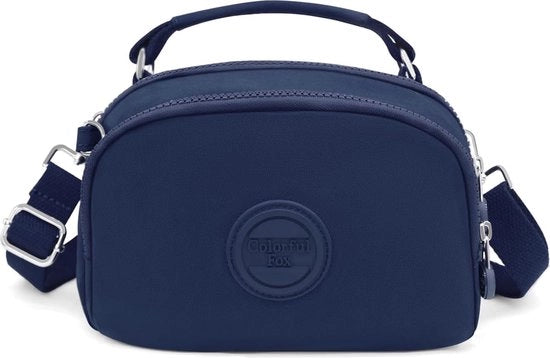 Borsa da spalla per donna, impermeabile, nylon, borsa da tracolla per donna, con diverse tasche, borsa da donna stile, borsa da spalla con cinturino da spalla rimovibile