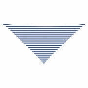 Vela Parasole | Telo Ombra | Vela da ombra solare Blu e Bianco 4 x 4 x 5,8 m