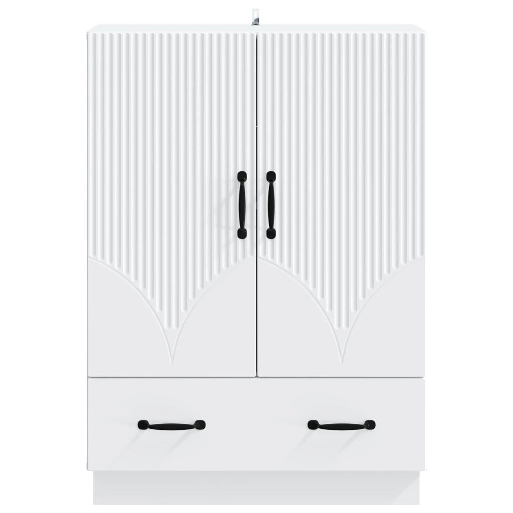 Credenza Bianco 66 x 34,5 x 92 cm Legno ingegnerizzato 895355