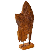 Figura indiano 30x13x60h cm