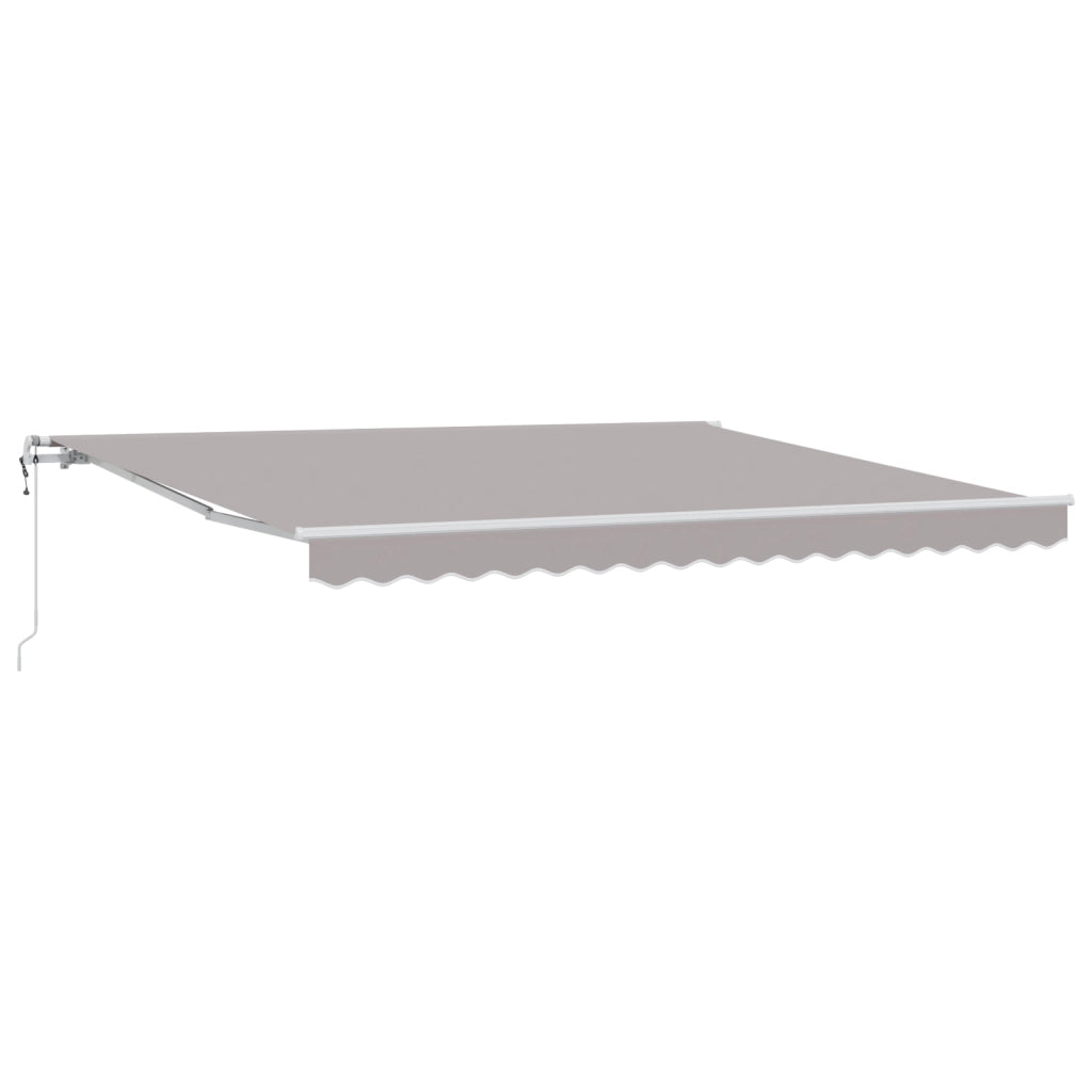 Tenda Retrattile Automatica  Grigia Chiara 400x300 cm
